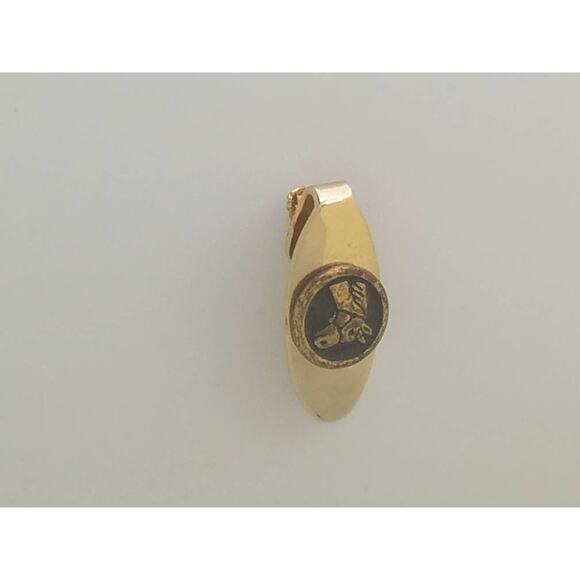 Vintage Gold Horse Tie Clip, Unique Tie Bar for Men - Picture 3 of 10